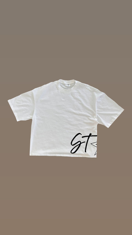 OVERSIZED T-SHIRT 'GHOST WHITE'