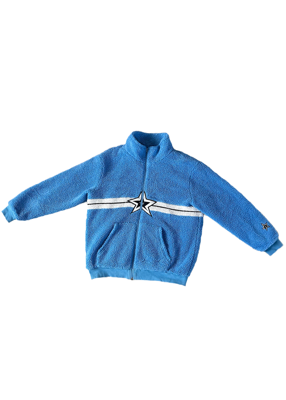 SHERPA FLEECE 'AZURE BLUE'